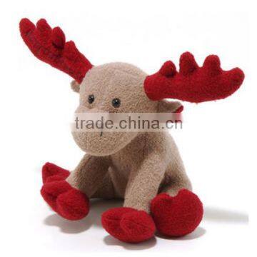 lighted christmas moose/stuffed christmas toys/christmas moose toy