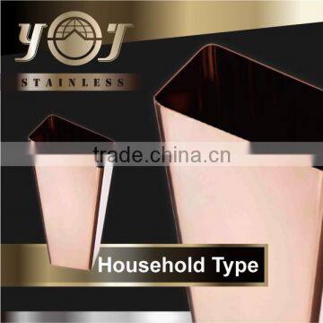 New Product Modern Stainless Steel Instant Ds Vases