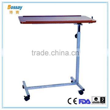 CE certificate Hospital Over bed Table