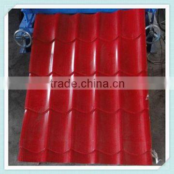 1100 Russia Monterey Roof Tile Roll Forming Machine