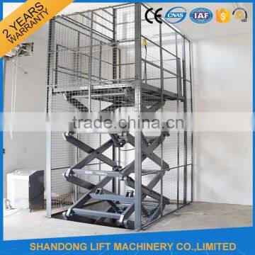 Good quality 2ton 3m Hydraulic Fixed scissor lift