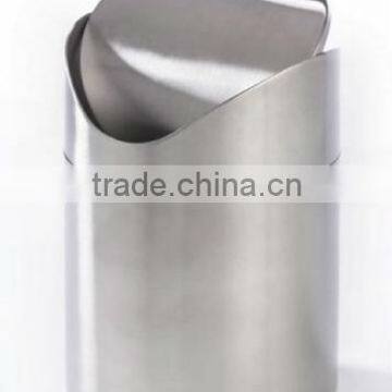 stainless steel table waste bin