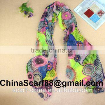 Wholesale women chiffon fashion scarf