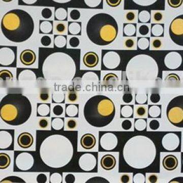 leather printed pvc tablecloth simple design new arrival dark color