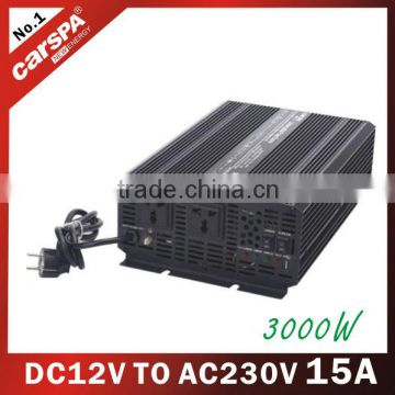 Inverter with charger uniterrupted power backup UPS series 12V DC TO 230V AC, 3000W, 15A modified sine wave (UPS1500)