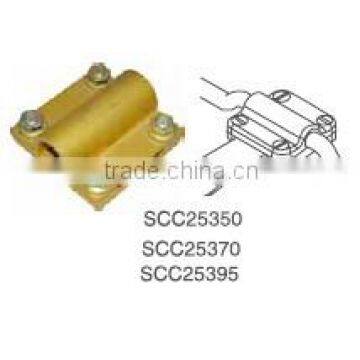 fixings bonds and clamps cable to tape square clamp SCC25395