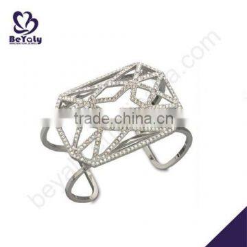 wholesale silver exquisite adjustable bangle