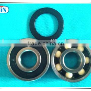 hybrid ceramic ZRO2 6304 2RS bicycle wheel bearing