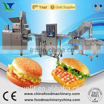 China Hot Sale Automatic Hamburger Processing Equipment