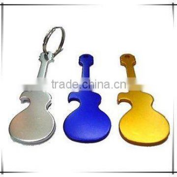 Watower aluminum guitar bottle opener keychain