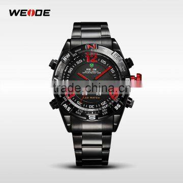 2015 Weide Men Sport stainless steel men hand watches boys fancy watches