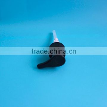 black liquid soap dispenser pump