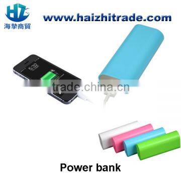 Universal portable mobile power bank 5600mah external battery power bank