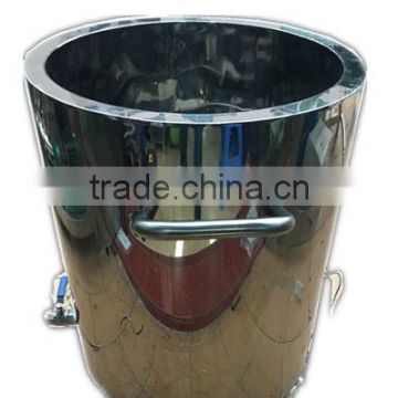 Good quality stainless steel electrical heating mixing barrel with two heating tubes