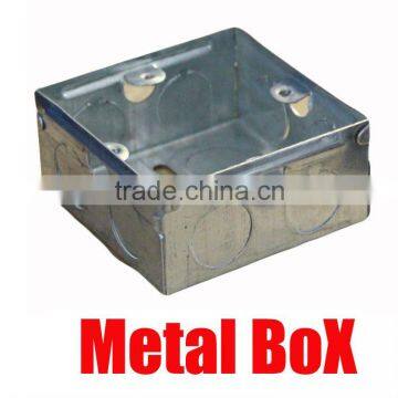 3x3way metal electrical junction box for wiring