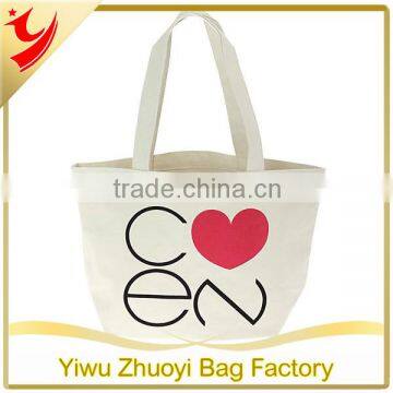 Healthy cheap custom printed cotton shopping Bag with printing