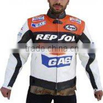 Dl-1260 Leather Motorbike Jacket