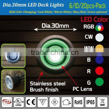 IP65 Color Changing RGB LED Floor Recessed Light Outdoor