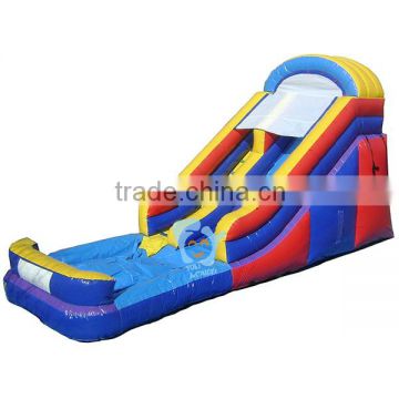 pvc tarpaulin giant adult inflatable floating water slide