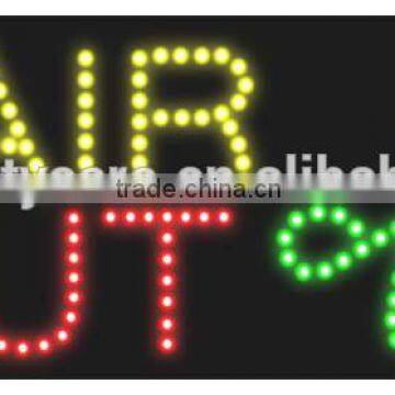 Square LED Sign hair adviterising sign for the beauty salon hair shops hair salon all shops OEM is welcome