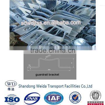 hot dip galvanized guardrail pipe bracket for sale