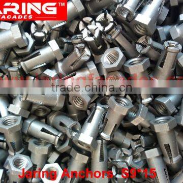 Stainless steel 316 A4 undercut fasteners,undercut screws for Reveal track system