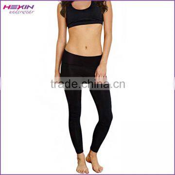 QMilch Top Quality Durable Fashion Stretchable Cheap Black Women Fitness Sport Leggings Pants