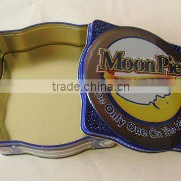 Sweet Irregular Mooncake Packaging Tin Box photo-2