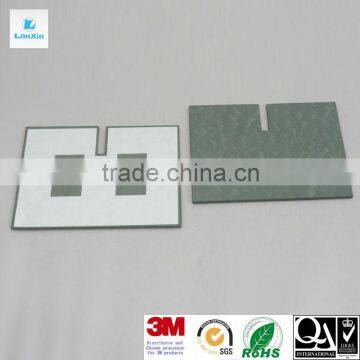 Die cut EPDM rubber sheet with adhesive