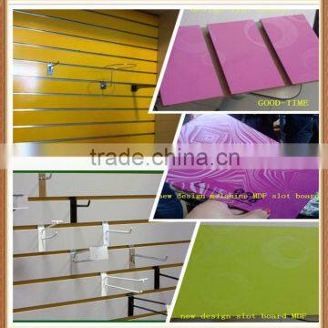 15mm 16mm 18mm slatwall board MDF pvc slatwall panel