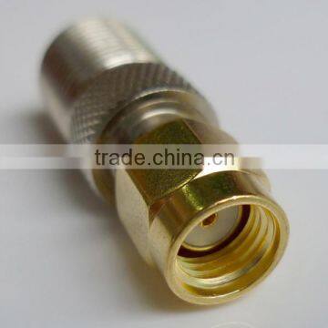 RF Coaxial Adapter RP-SMA male to F female