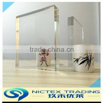 10mm to 350mm customized clear acrylic glass for aquarium wholesale