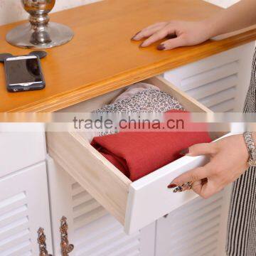 Modern Style Solid Wood Shoe Cabinet Shoe Rack For Bedroom photo-3