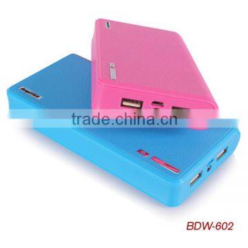 selling power bank 20000mah with fashion wallet