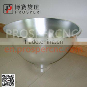 lamp shade (cnc metal spinning Bright light reflector )