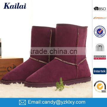 Top quality winter woman snow boot