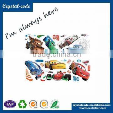 Custom transparent car pvc paper sticker label