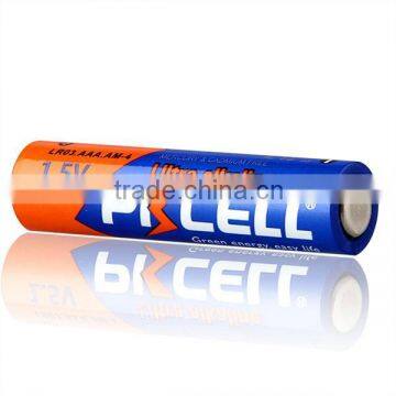 LR03/AM4 Ultra alkaline 1.5v Battery pvc/ Alu jacket