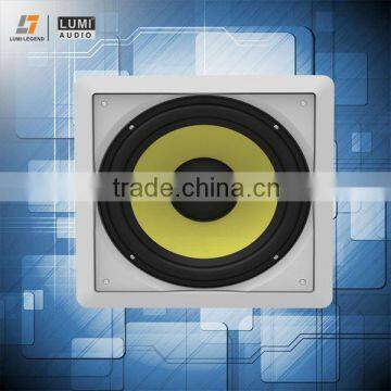 In wall thin speaker