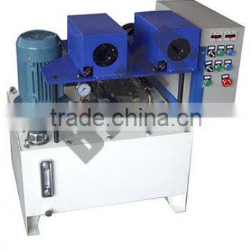 two heads hydraulic hose crimping machine 2000kg pressure rubber jose pvc hose crimp hose machine