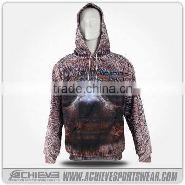 mens hoodies, wholesale custom sublimation hoodies with animal