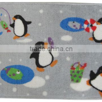 printing for toilet COTTON bath mat