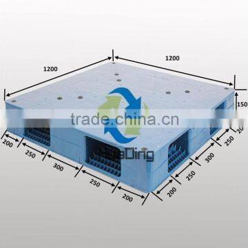 Safe And Recyclable Eco-Friendly Hygienic Blue Logistic Plastic Pallet for sale