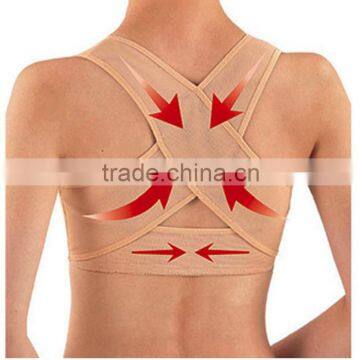 S-SHAPER Lady Chest Breast Support Belt Posture Corrector Back Suppot Adjustable Breast Shape