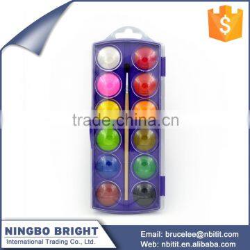 China wholesale 12 colors watercolor set