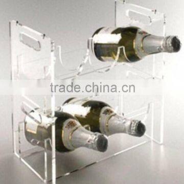 Bottle organizer champagne bottle holder