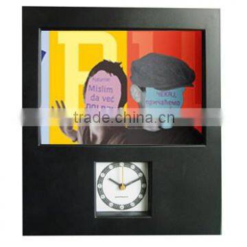 Photo frame clock