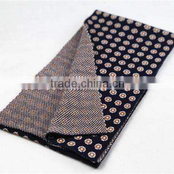 Fashion dot pattern double-sided thick heavy women knit scarf