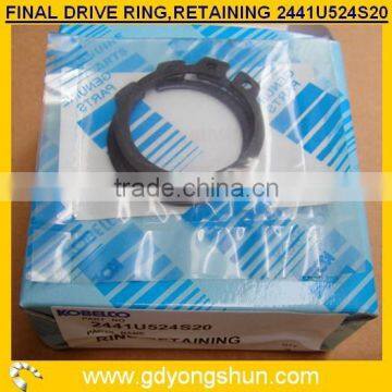 KOBELCO RETAINING RING 2441U524S20, EXCAVATOR FINAL DRIVE SPARE PARTS