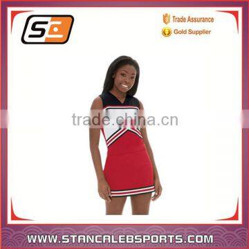 Stan Caleb Wholesale Plus Size Cheerleading Uniforms Custom Dress for Cheerleader Youth photo-2